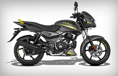 pulsar 150 as black colour clipart