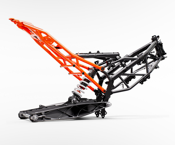 KTM RC 125 BS6 New Chassis