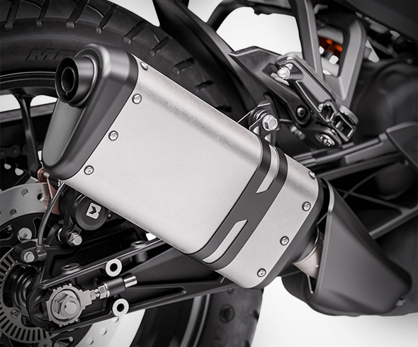 KTM Adventure 250 BS6 Exhaust