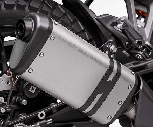 KTM Adventure 390 BS6 Exhaust