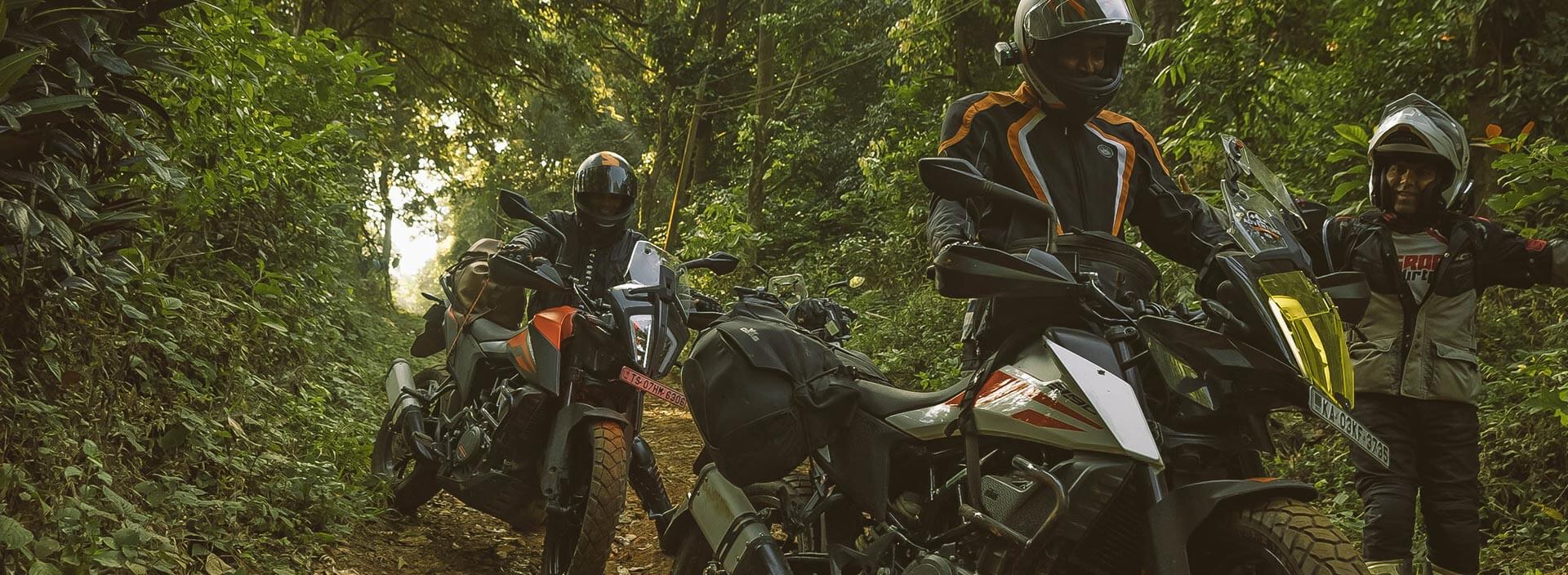 Nilesh Dhumal KTM Adventure 390 expert on goa ride
