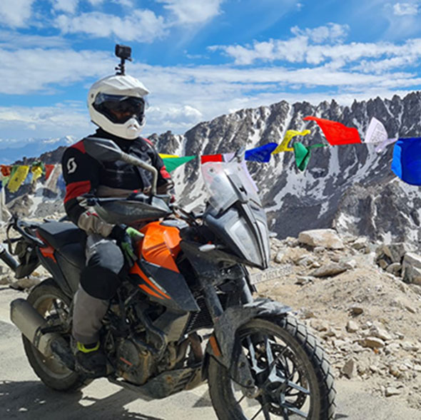 KTM great Ladakh Adventure completed Tour