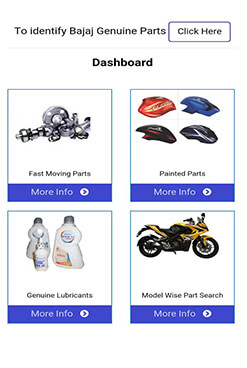 bajaj auto genuine parts