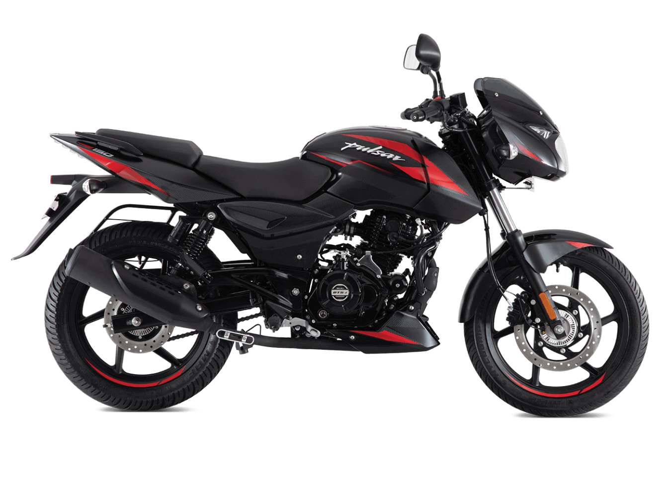 Black and Red Bajaj Pulsar 150cc Twin Disk with ABS Motorcycle 1 1