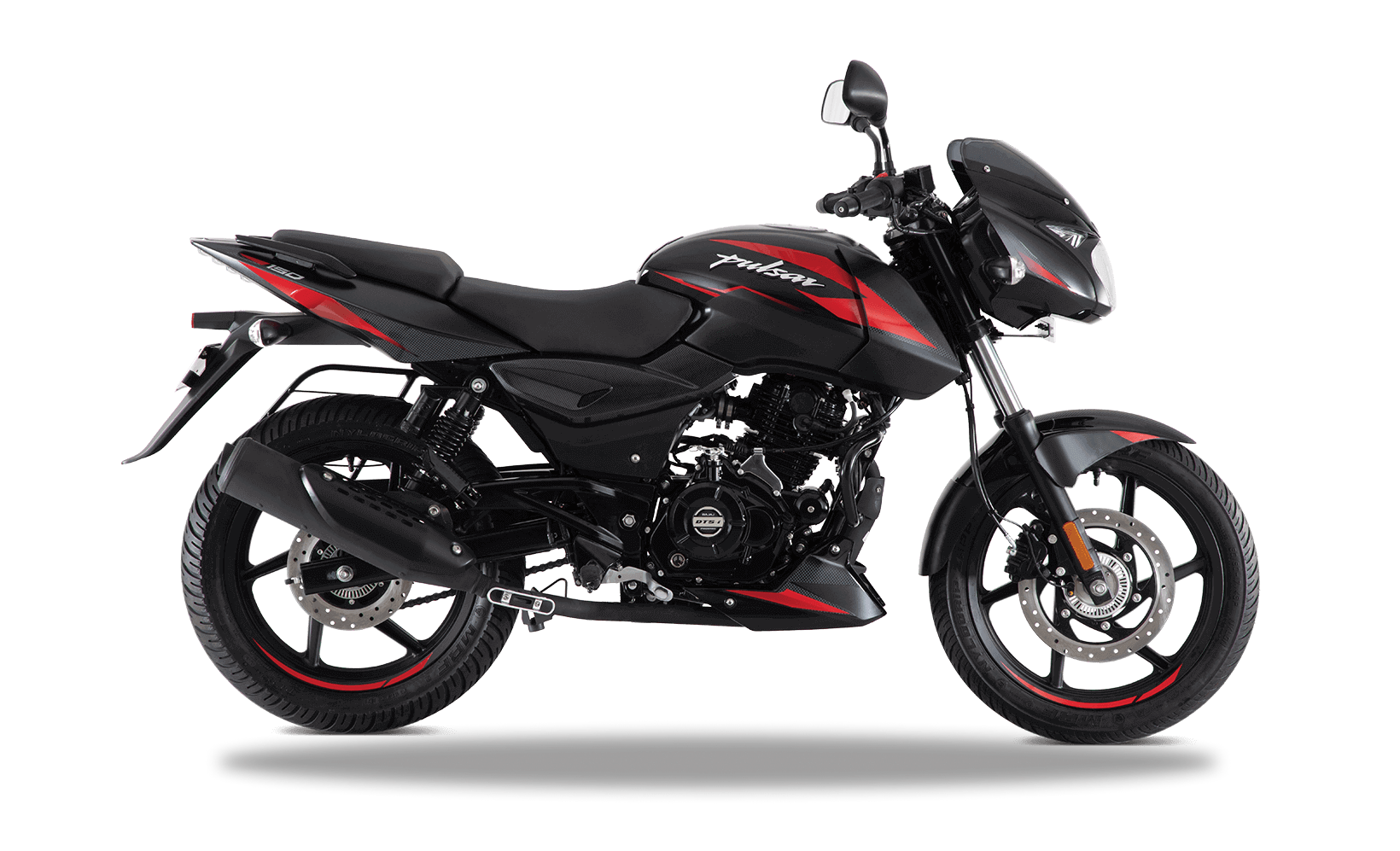 Black and Red Bajaj Pulsar 150cc Twin Disk with ABS Motorcycle 1 1