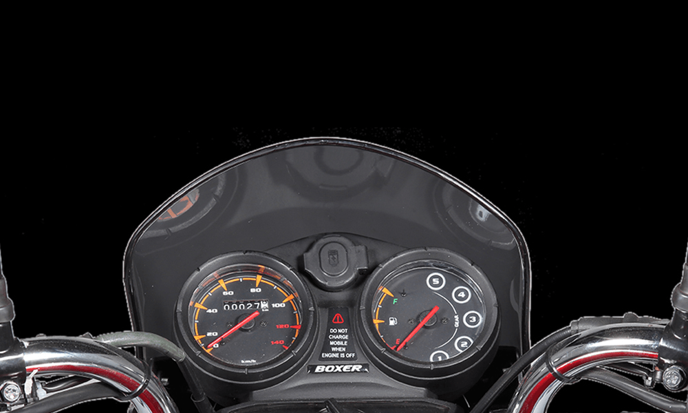 Boxer 125HD of USB holder and gear indicator