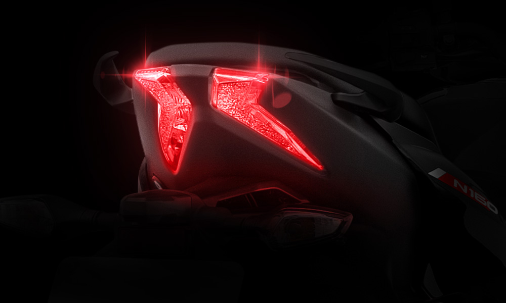 Bajaj Pulsar N160's Led tail lamp